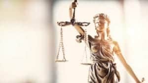 Scales of Justice Stock Photo