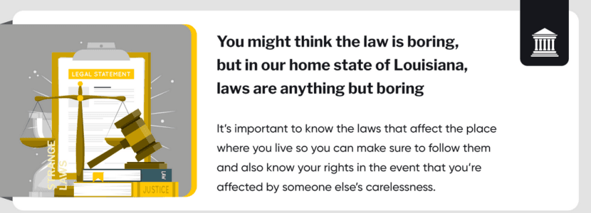 Why is it important to know the laws in your home state?