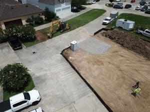 Breaking ground on new office. 