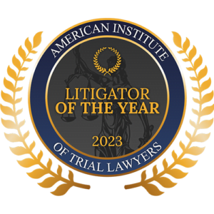 Litigator of the Year Badge