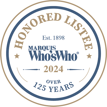 Marquis Who's Who Honored Listee Badge