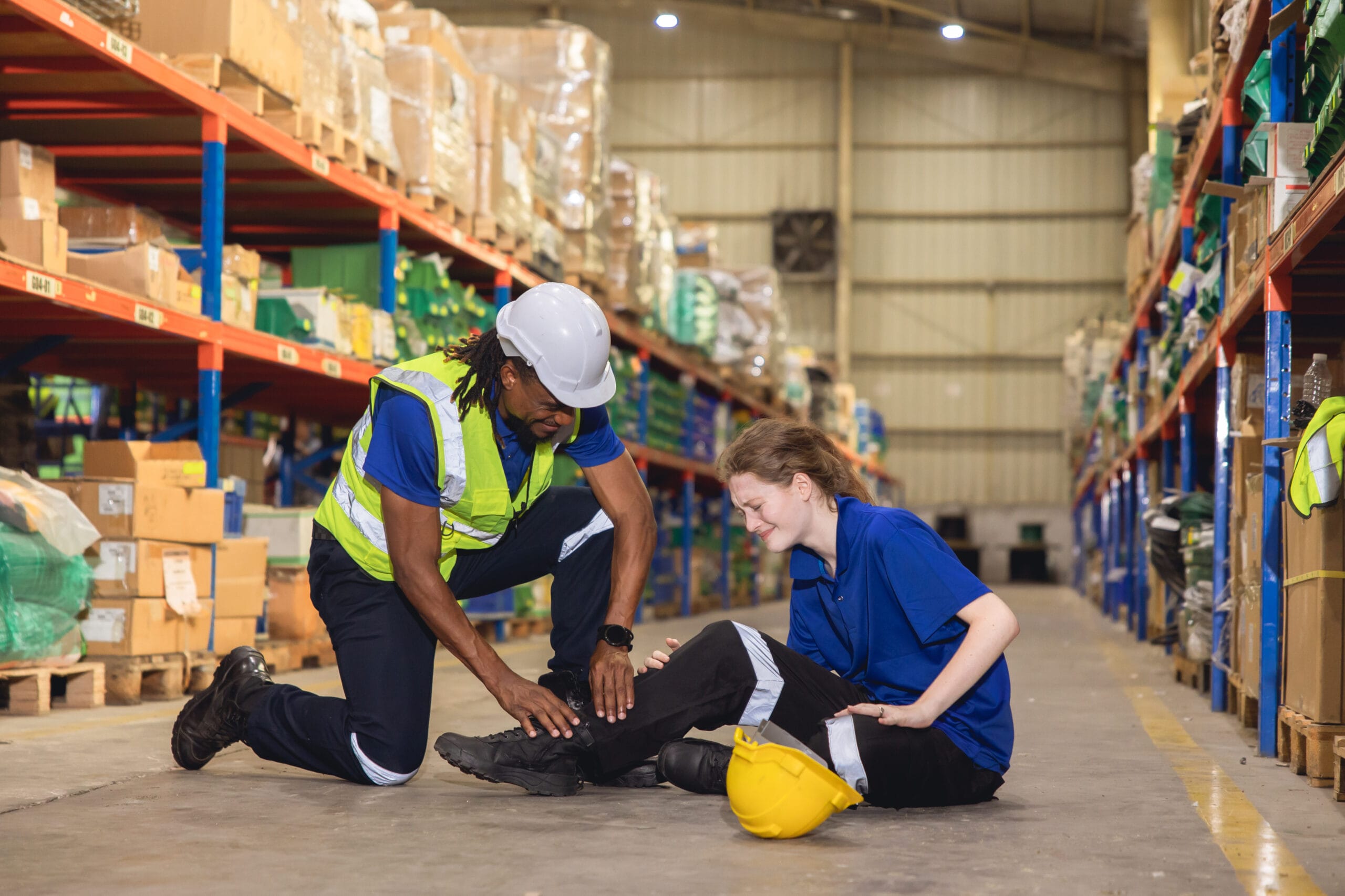 Worker Slip and Fall