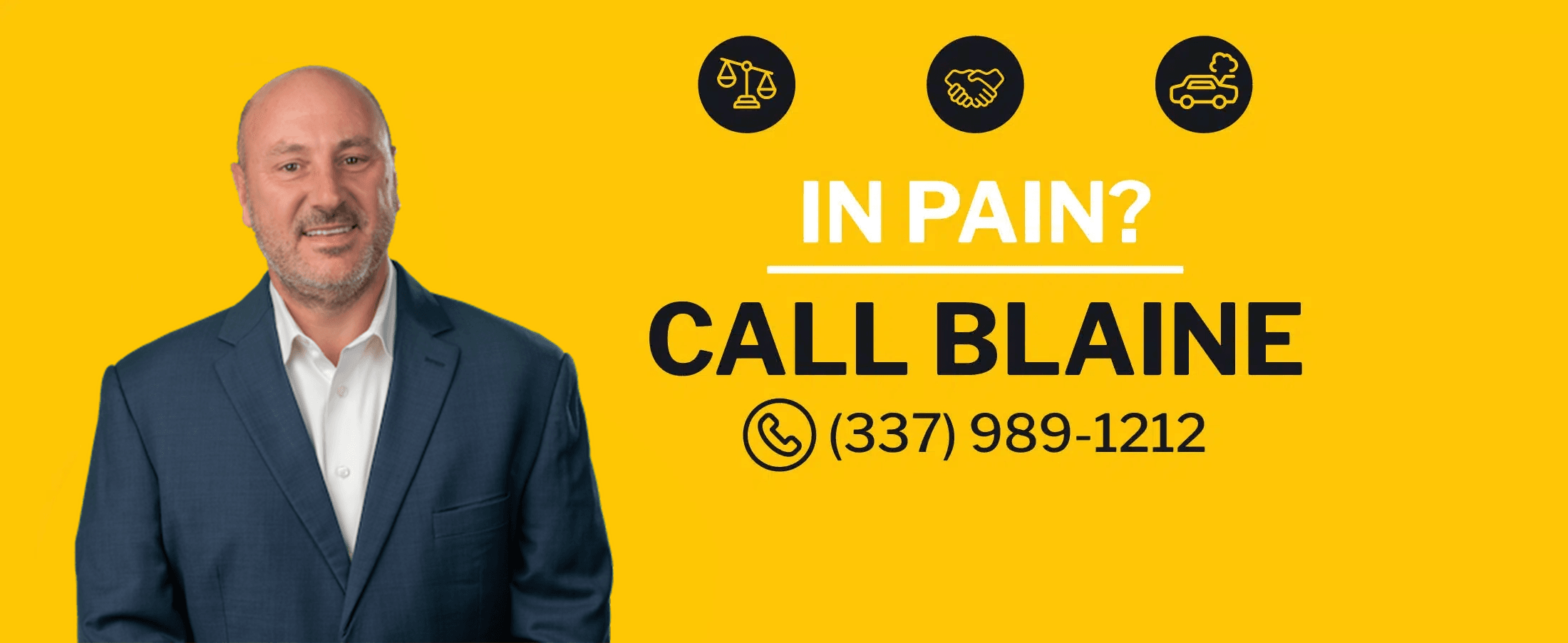 In Pain? Call Blaine.